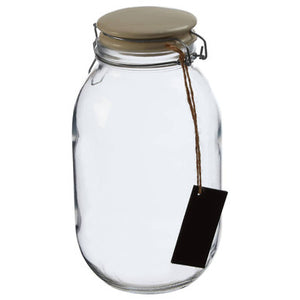 Glass Storage Jar 3000ml | Grocer