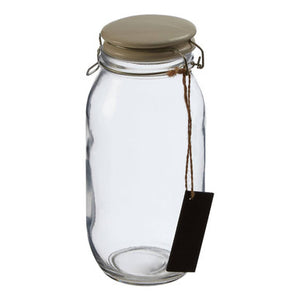 Glass Storage Jar 2000ml | Grocer