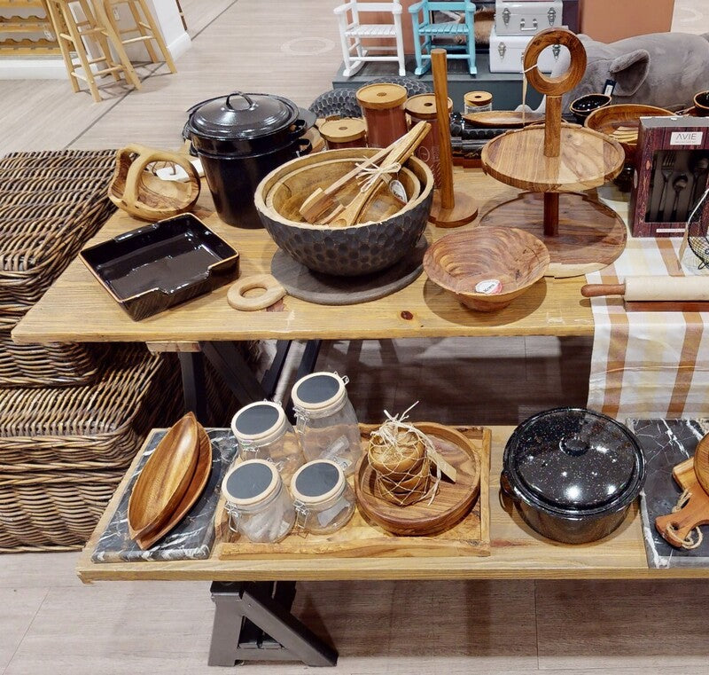 Appert Glass Storage Jar With Wooden Lid 750 Ml