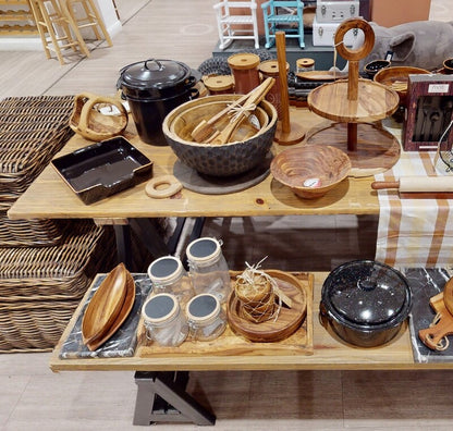 Appert Glass Storage Jar With Wooden Lid 750 Ml