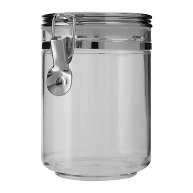 Gozo Jar With Silver Lid 800 Ml