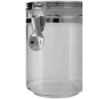Gozo Jar With Silver Lid 800 Ml