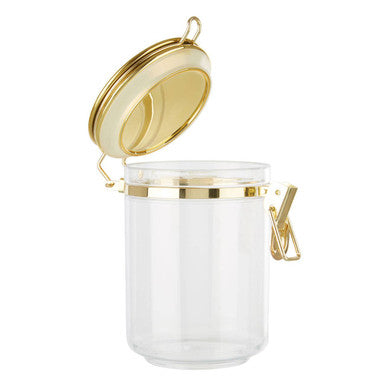 Gozo Jar With Gold Lid 800 Ml