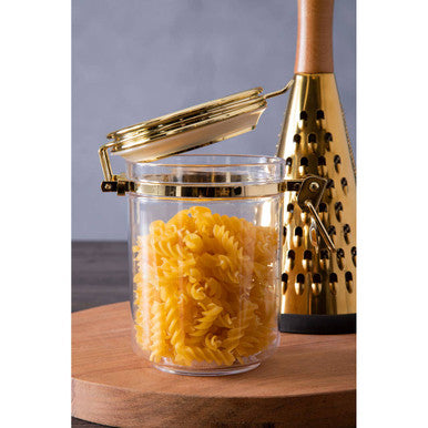 Gozo Jar With Gold Lid 800 Ml