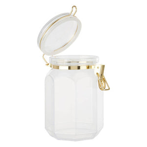 Gozo Octagonal Storage Jar 1200 Ml
