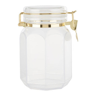 Gozo Octagonal Storage Jar 1200 Ml