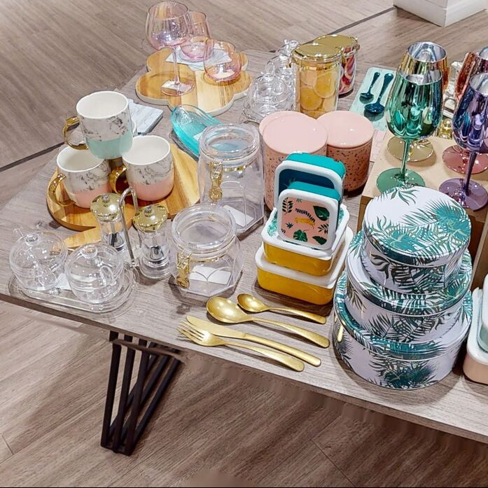 Gozo Octagonal Storage Jar 1200 Ml