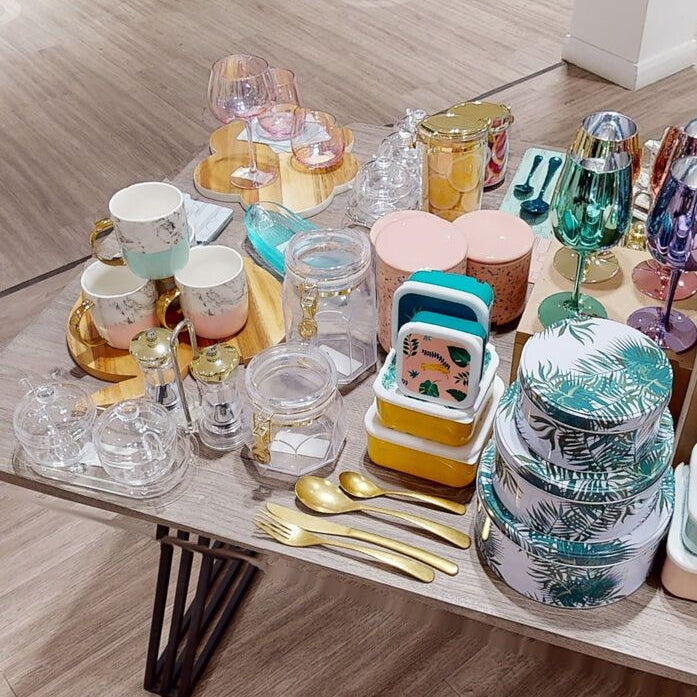 Gozo Hexagon Storage Jar 750 Ml