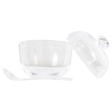 Gozo Set Of 3 Condiment Pots Withy Tray