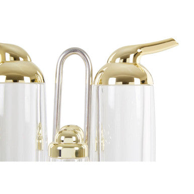 Gozo Gold 4 Piece Condiment Set