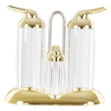Gozo Gold 4 Piece Condiment Set