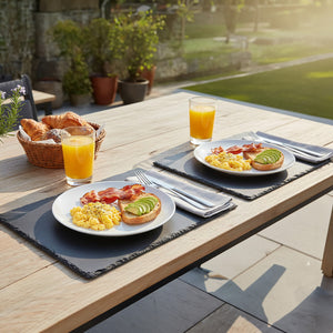 Preto Set of Two Rectangular Placemats | Slate