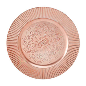 Rose Gold Charger Plate | Redbud