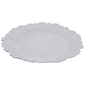 Dia White Reef Charger Plate 33cm