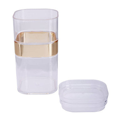 Gozo Square Stoarge Jar 800 Ml