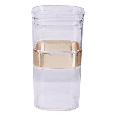 Gozo Square Stoarge Jar 800 Ml