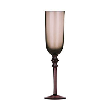Set Of Four Tessa Purple Champagne Glasses