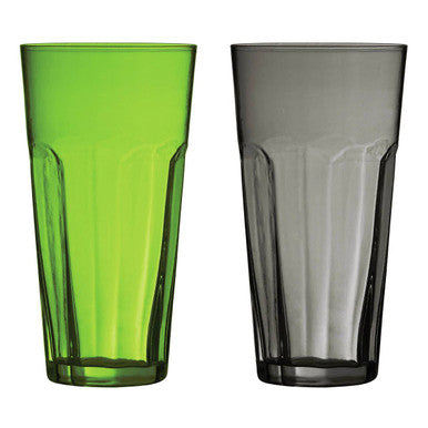 American Diner Green Glass Tumbler