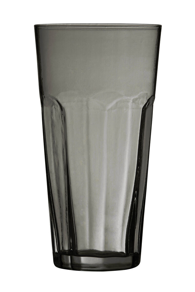 American Diner Grey Glass Tumbler