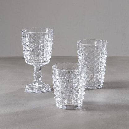 Set Of Four Pyramid Hi Ball Glasses