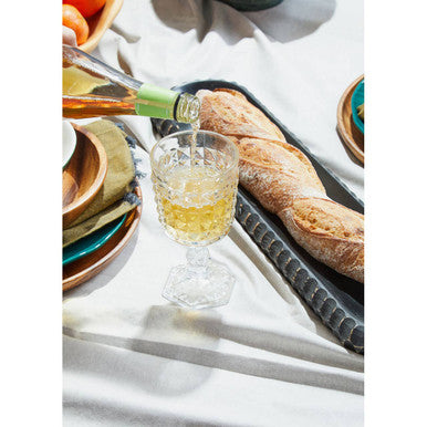 Set Of Four Pyramid Wine Goblets