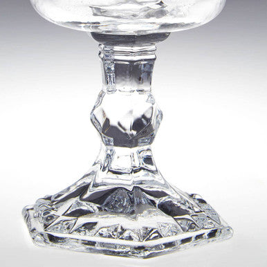 Set Of Four Pyramid Wine Goblets