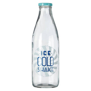 Glass Milk Bottle With  Screw Cap | Dayla