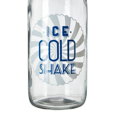 Dayla Glass Milk Bottle With  Screw Cap