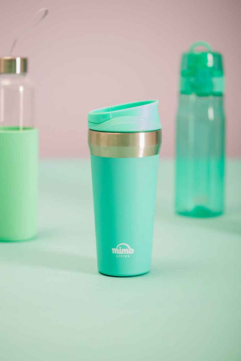 Mimo Turquoise 380ml Travel Mug