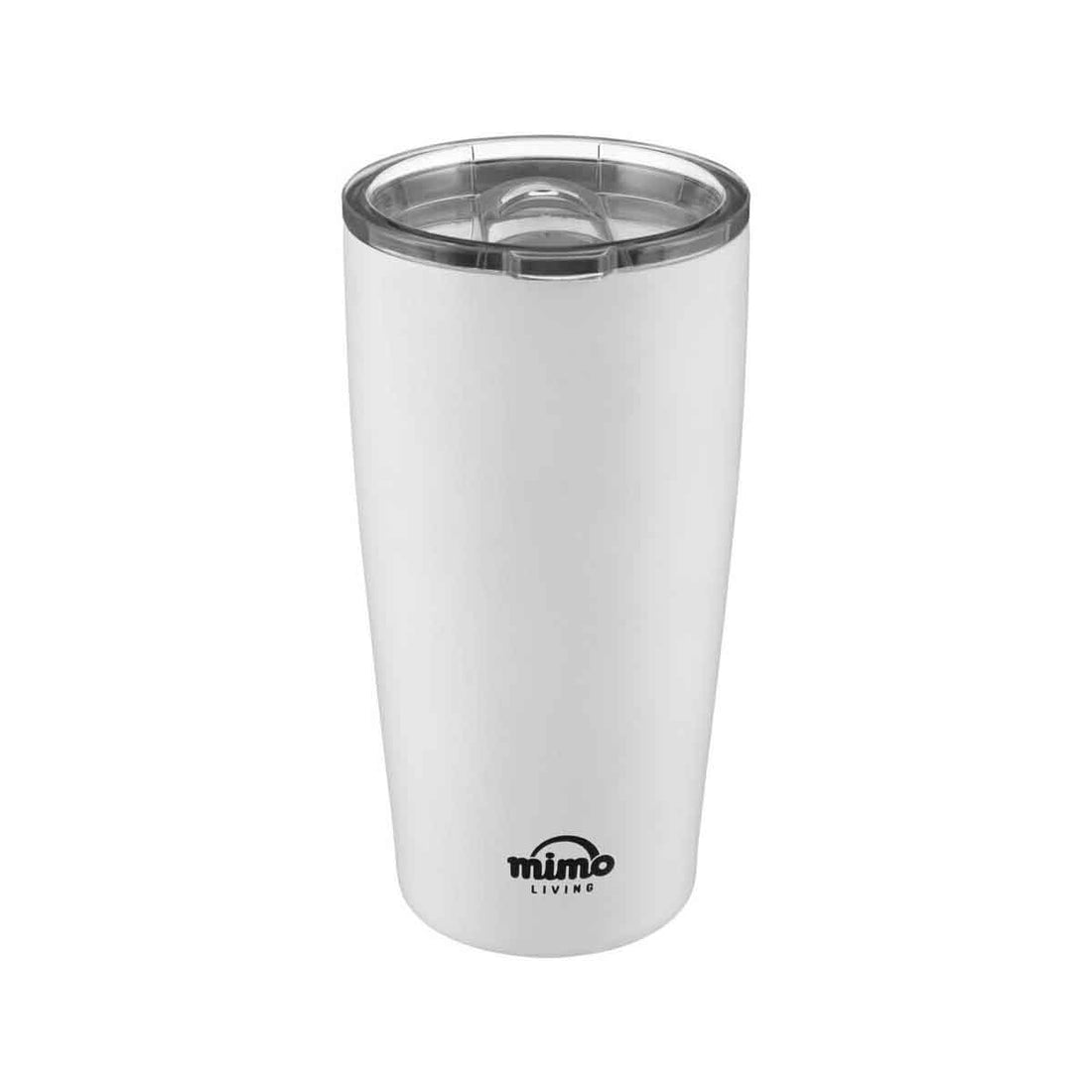 Mimo Matt White Travel Mug