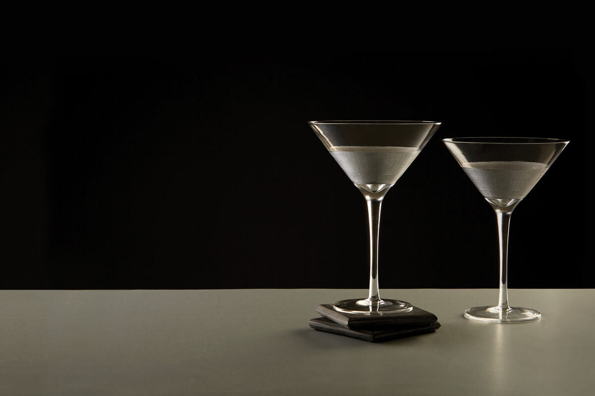 Set Of Two Apollo Cocktail Glasses