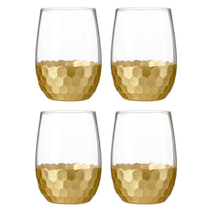 Set of Four Glass Tumblers | Astrid