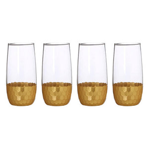 Set Of Four Astrid High Ball Glasses