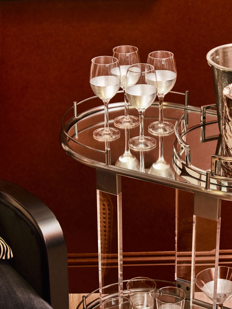 Set Of Four Apollo Large Wine Glasses