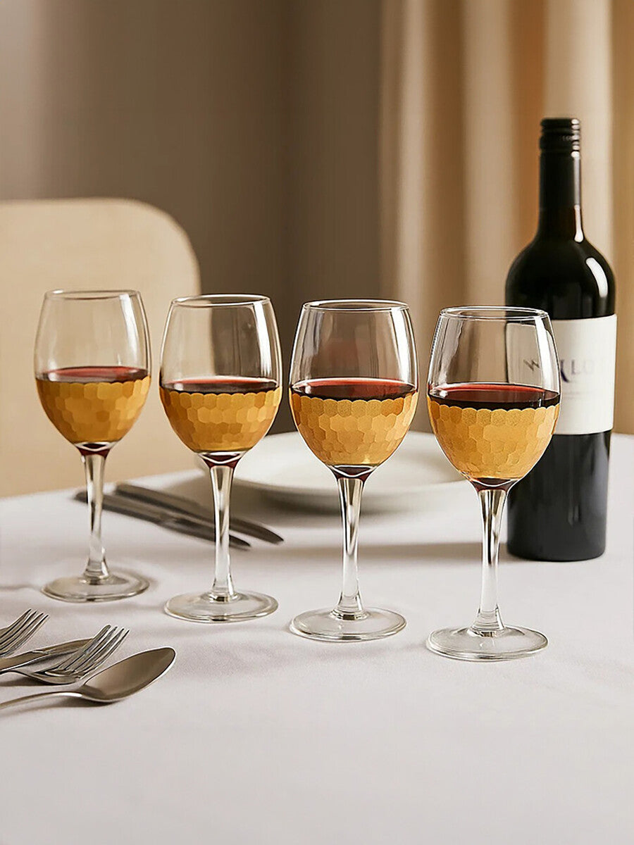 Set Of Four Astrid Small Wine Glasses