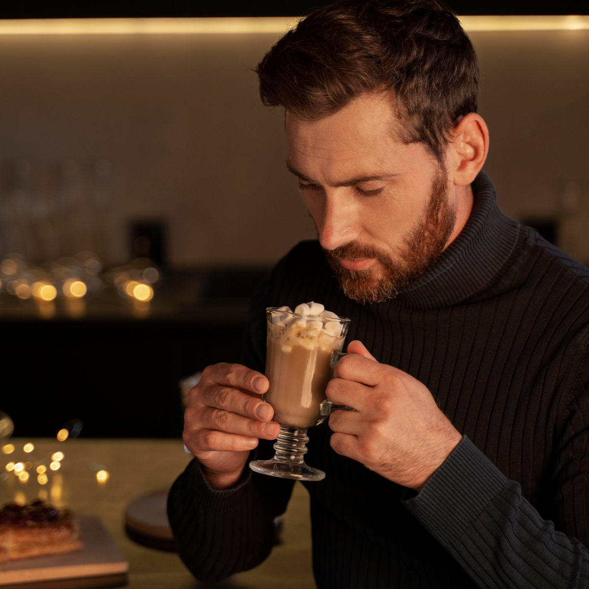 Euri Set of Four 240ml Clear Irish Coffee Glasses