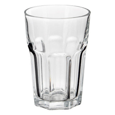 Euri Set Of 4 Luxor Clear Glass Tumblers   360Ml