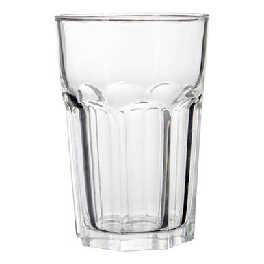 Euri Set of Four Clear Glass Tumblers 500ml