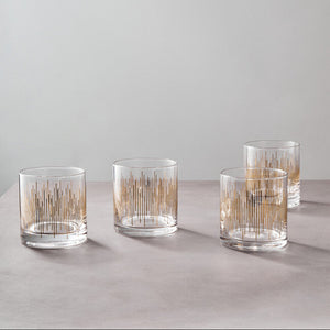 Glass Tumblers Set of 4 | Jazz