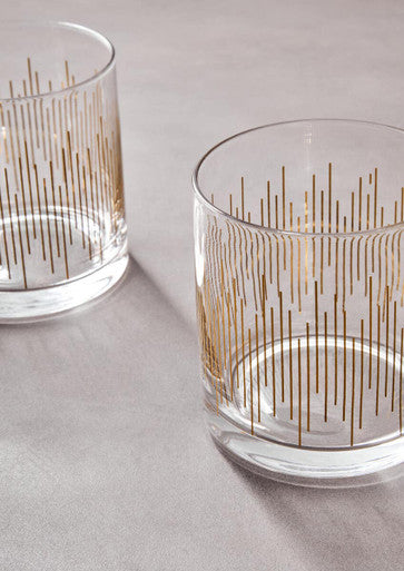 Jazz Glass Tumblers Set Of 4