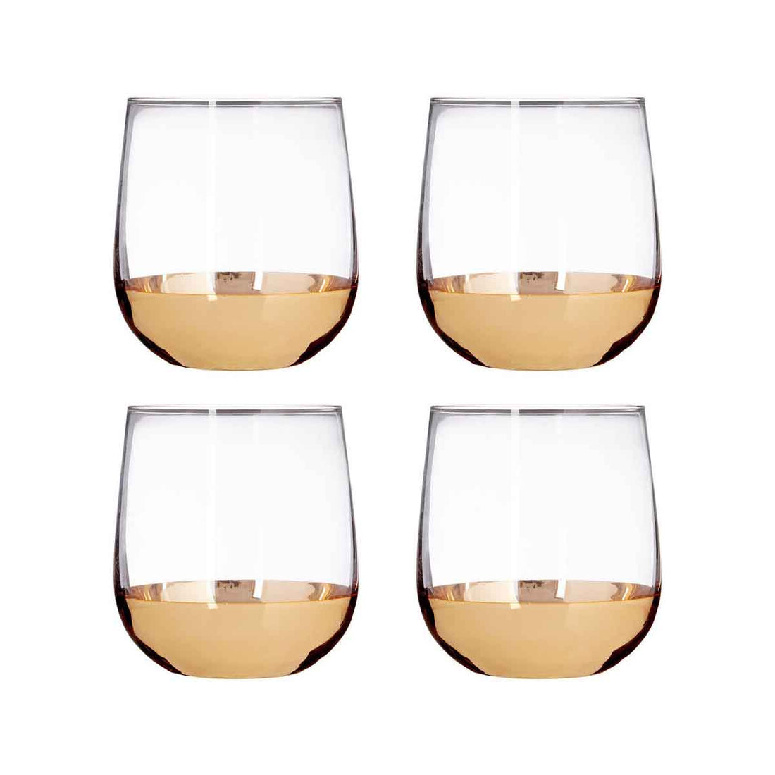 Horizon Set Of Four Glass Tumblers