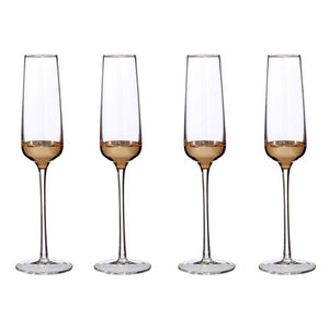 Horizon Set Of Four Champagne Glasses