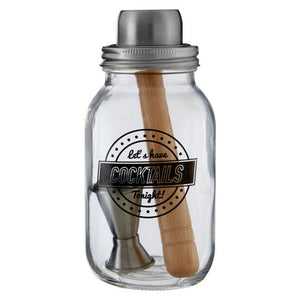 3 Piece Lets Have Cocktails Cocktail Jar | Ara