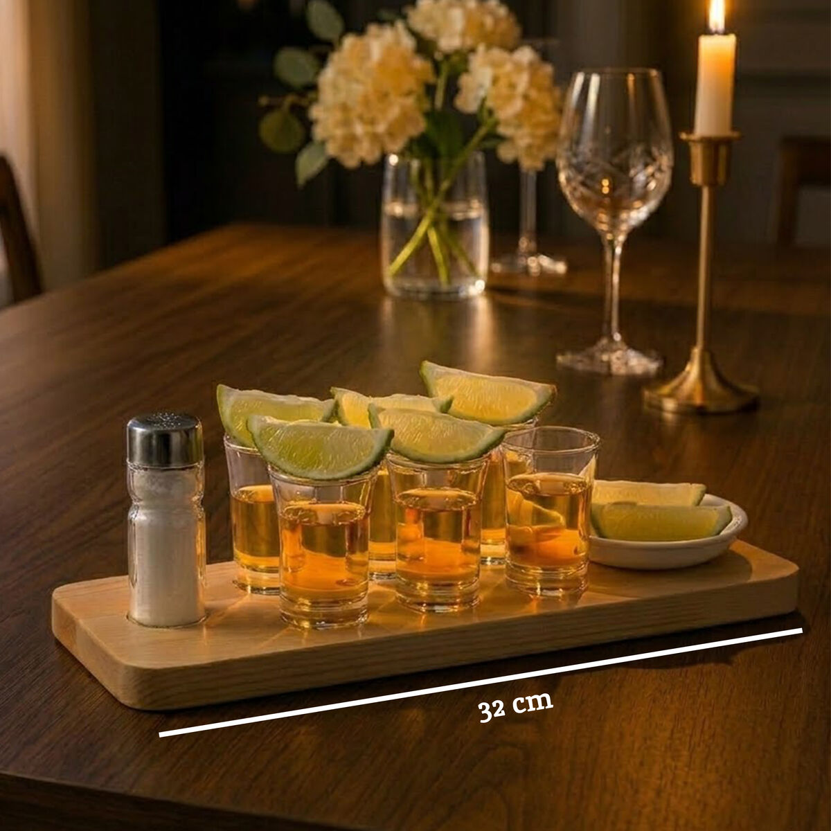 Tequila Six Shot Glass Set | Kendall
