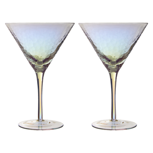 Aurora Set Of 2 Lustre Cocktail Glasses