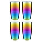Aurora Set Of 4 Hi Ball Glasses