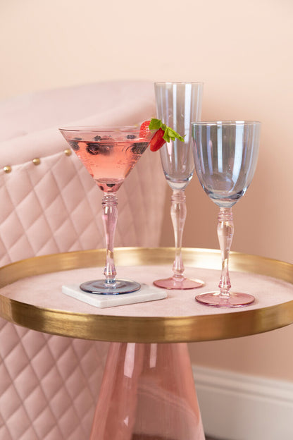 Aurora Set of 4 Multicolour Cocktail Glasses