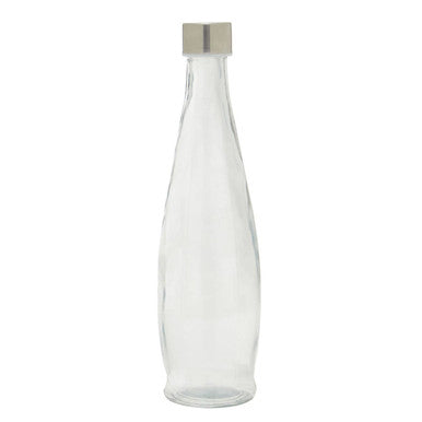 Dayla Clear Glass 1000Ml Bottle With Metal Lid