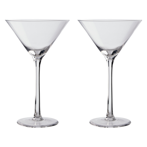 Set of 2 Martini Glasses | Mila