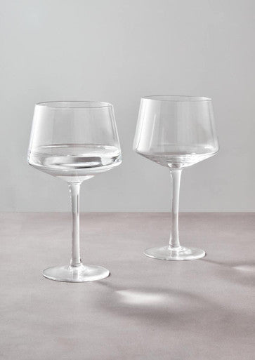 Mila Set Of 2 Tapered Gin Glasses